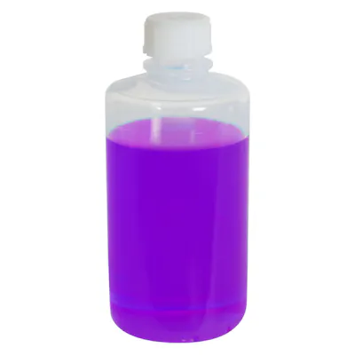 8 oz./250mL Nalgene™ Teflon™ FEP Narrow Mouth Bottle with 24mm Cap