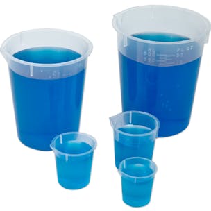 Disposable Polypropylene Beakers
