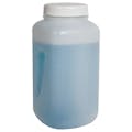 4000mL Wide Mouth Polypropylene Square Bottle with Cap