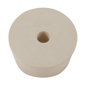 Silicone #10 Stopper with Hole