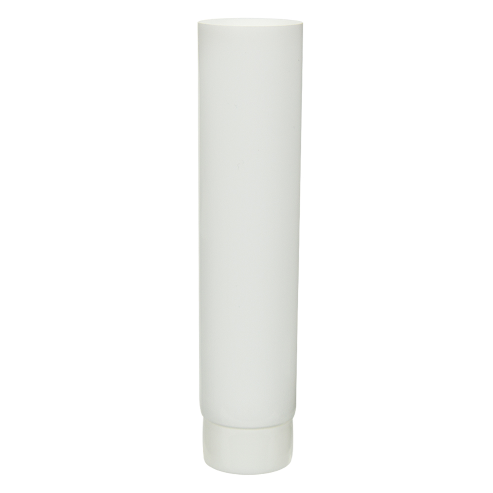 8 oz. White MDPE Open End Lotion Tube with Flip-Top Cap | U.S.