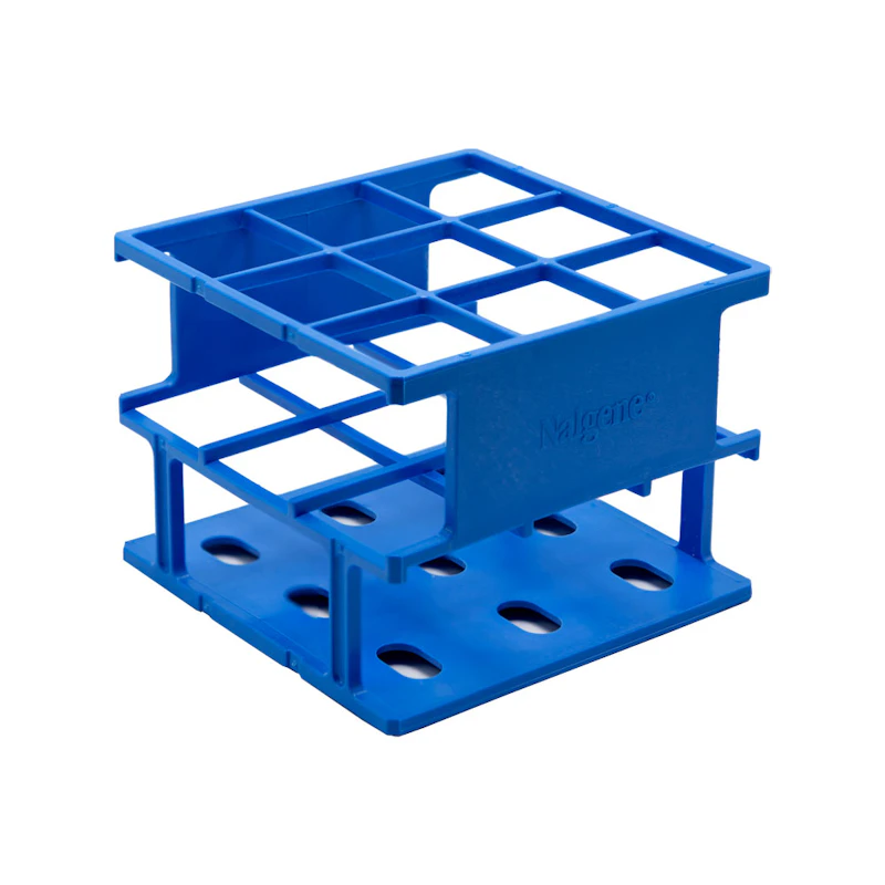 Nalgene™ Unwire™ 3 x 3 Array Blue 30mm Test Tube Half-Rack