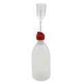 500mL Kartell® Natural LDPE Adjustable Dispenser Bottle (5mL to 25mL measuring cup)