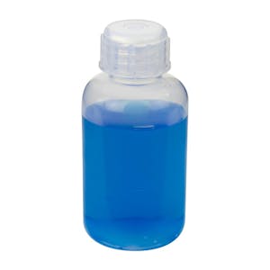 100mL Chemware® PFA Graduated Narrow Mouth Bottle with Cap