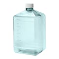5 Liter Sterile Square Nalgene™ Polycarbonate Biotainer™ Bottle with 48mm Cap - Case of 6