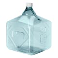 10 Liter Sterile Square Nalgene™ Polycarbonate Biotainer™ Bottle with 48mm Cap - Case of 2