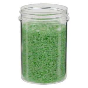 4 oz. Clear Polystyrene Straight-Sided Round Jar with 53/400 Neck (Cap Sold Separately)