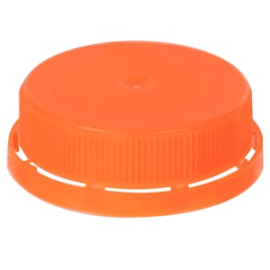 Orange 38mm Single Thread Cap