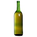 750mL Champagne Green Flat Bottom Glass Bottle with Cork Neck (Cork sold separately)