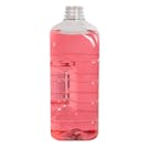 64 oz. Clear PET French Square Bottle with 38mm DBJ Neck & Label Panel (Cap Sold Separately)
