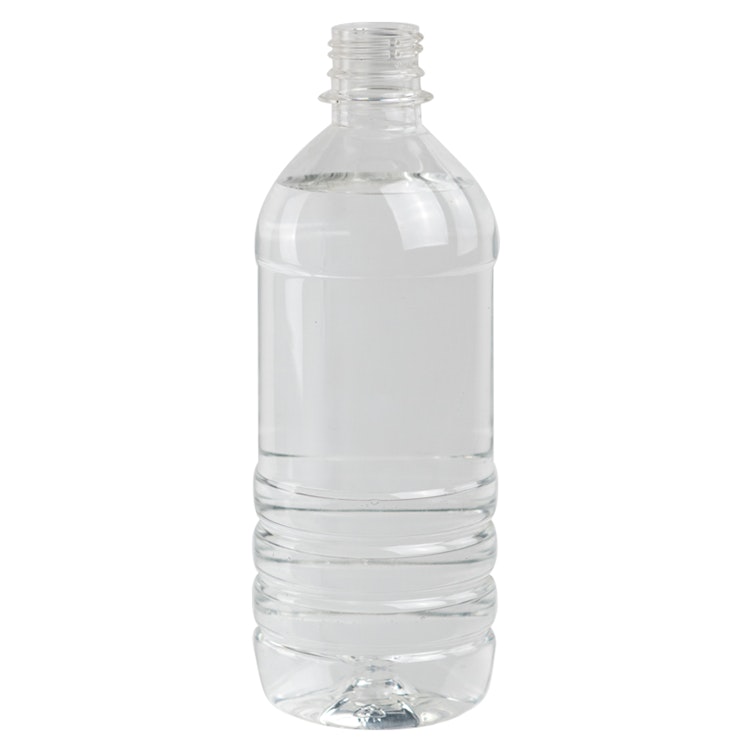 Stock Your Home 12 Ounce Empty Plastic Bottles with Lids - 100 Pack
