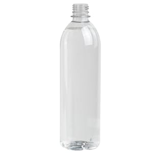 Clear Water Bottle 12oz / 350ml Wide Mouth Glass Bottles with