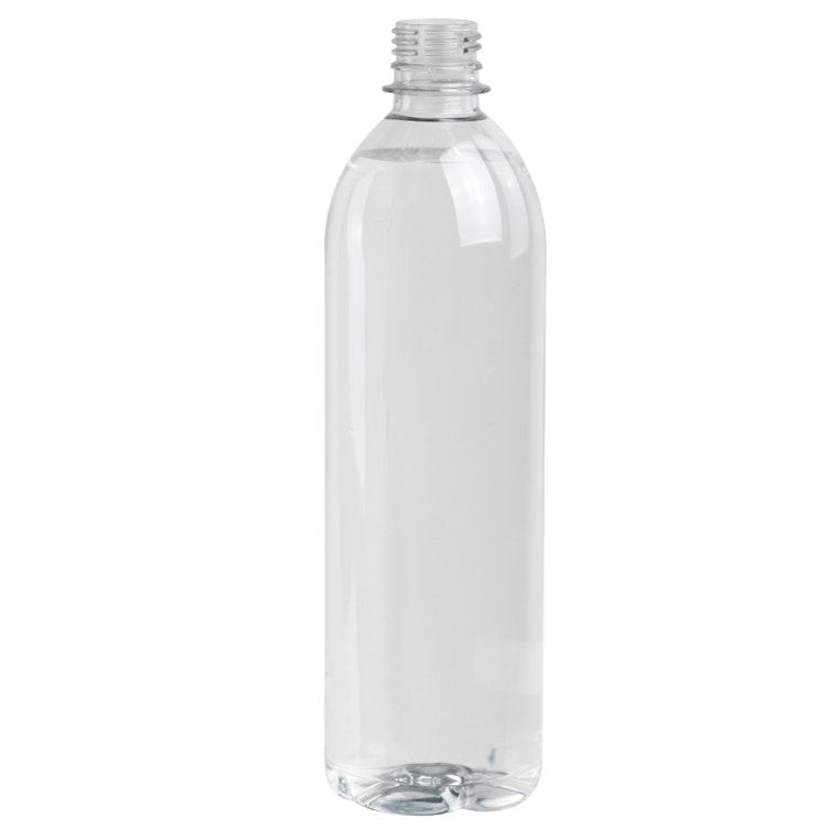 Clear Plastic Juice Bottles Bulk Pack - 8 oz