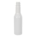 5 oz. White PET Smooth Round Woozy Bottle with 24/414 Neck (Cap & Fitment Sold Separately)