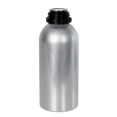600mL/20 oz. Aluminum Agrochem Bottle (Cap Sold Separately)