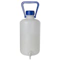 5 Liter Kartell® Heavy Walled Narrow Mouth HDPE Carboy with Spigot
