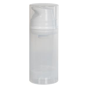 8oz (250 ml) Brushed Aluminum Bullet Bottle (Cap Not Included) - Silver UV Resistant 24-410