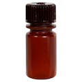 15mL Nalgene™ Narrow-Mouth Translucent Amber HDPE Bottle with 20/415 Cap