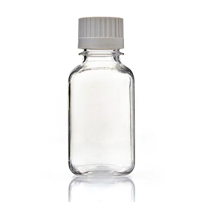 125mL EZBio® Sterile Polycarbonate Media Bottles with 38/430 Closed VersaCaps®