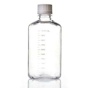 1000mL EZBio® Sterile Polycarbonate Media Bottles with 38/430 Closed VersaCaps®