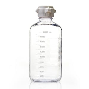 2000mL EZBio® Sterile Polycarbonate Media Bottles with 53B Closed VersaCaps®