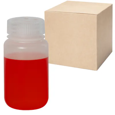 4 oz./125mL Nalgene™ Wide Mouth LDPE Bottles with 38mm Caps - Case of 72