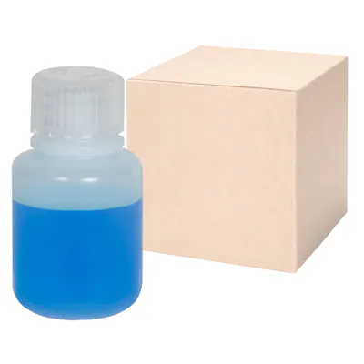 1 oz./30mL Nalgene™ Narrow Mouth IP2 HDPE Shipping Bottles with 20mm Caps - Case of 72
