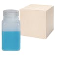 6 oz./175mL Nalgene™ Wide Mouth Polyethylene Square Bottles with 38mm Caps - Case of 72
