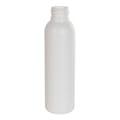 4 oz. HDPE White Tall Cosmo Bottle with 24/410 Neck (Cap Sold Separately)