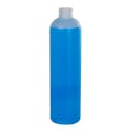 12 oz. Natural HDPE Cosmo Bottle with 24/410 Neck (Cap Sold Separately)