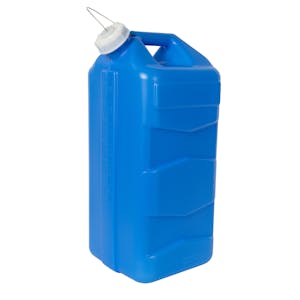 5 Gallon Blue Polyethylene 3rd Generation Jug with Cap