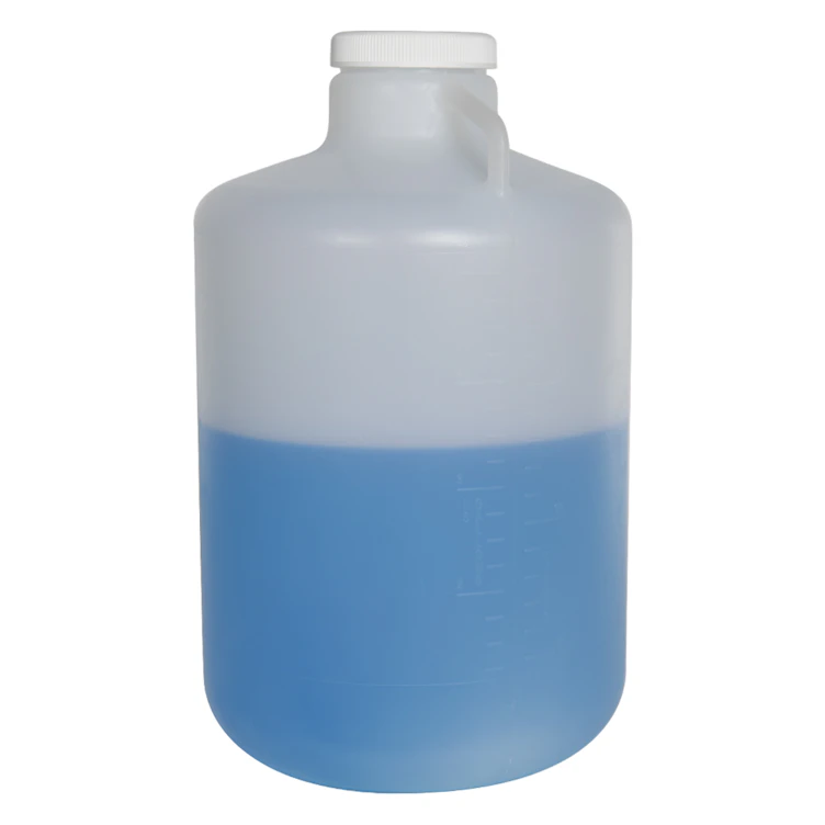 20 Liter Diamond® RealSeal™ Round Wide Mouth Polypropylene Carboy