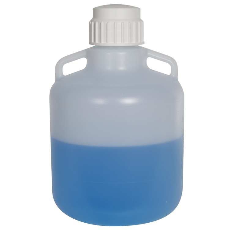 10 Liter Diamond® RealSeal™ Round LDPE Carboy