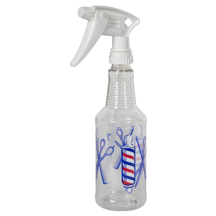 Barber Shop Bottle with Sprayer