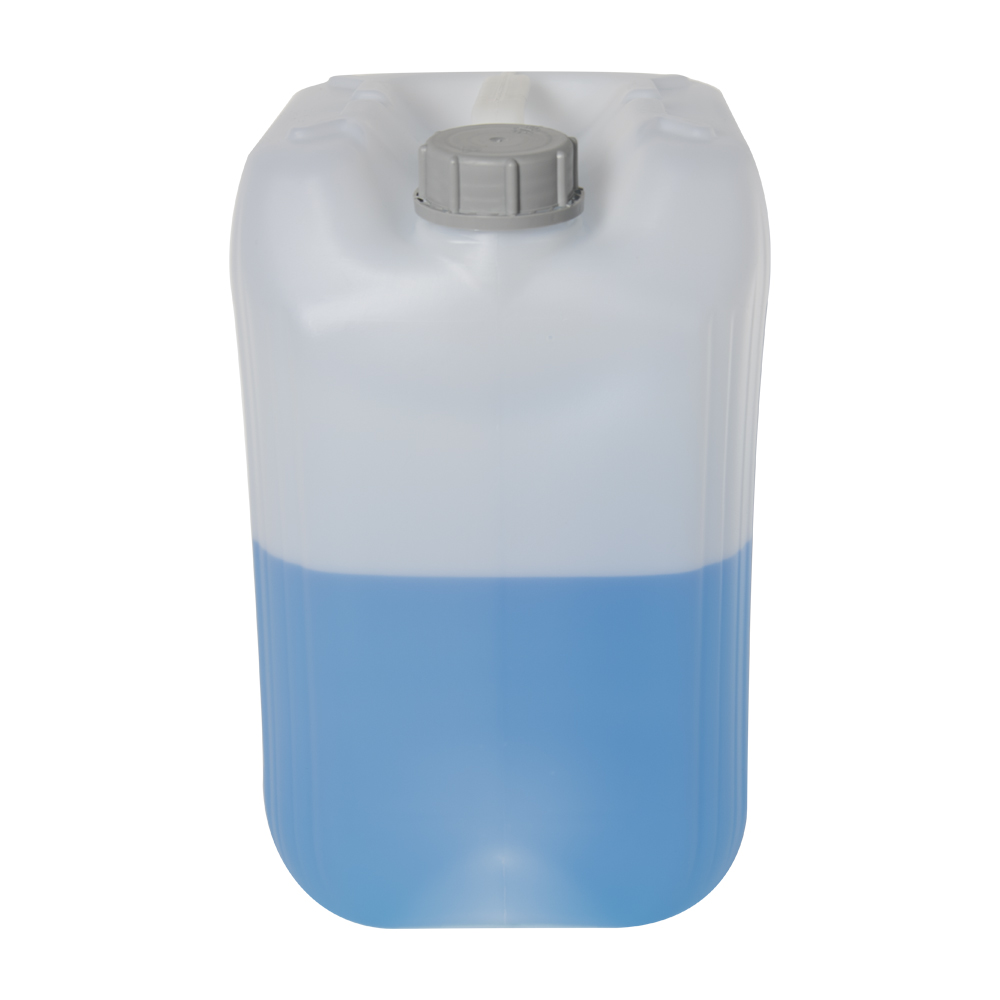 10 Liter/2.64 Gallon Blue HDPE Jerrican with 51mm Tamper-Evident