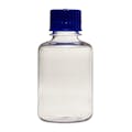 300mL Polycarbonate Graduated Boston Round Bottles with 38/430 Caps - Case of 96