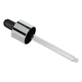 20/400 Silver ABS Long Neck Dropper with 85mm Tube