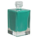 30mL Clear Square Glass Bottle with 18/415 Neck (Cap Sold Separately)