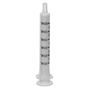 3mL Dosing Syringe with Clear Barrel
