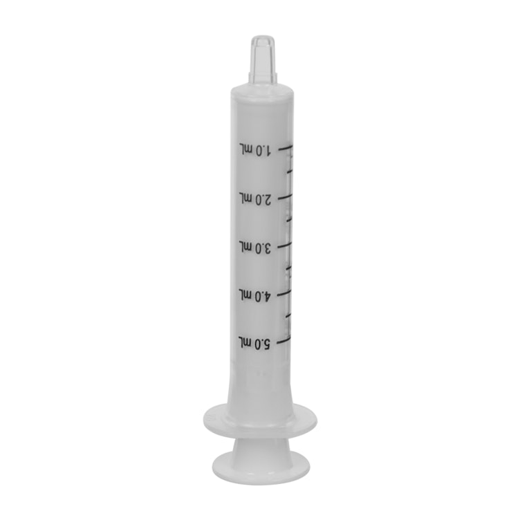 5mL Dosing Syringe with Clear Barrel