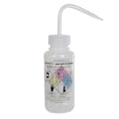250mL (8 oz.) Scienceware® Ethanol Safety-Vented & Labeled Wide Mouth Wash Bottle with Natural Dispensing Nozzle