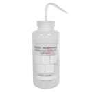 1000mL (32 oz.) Scienceware® Label Your Own Safety-Vented & Labeled Wide Mouth Wash Bottle with Natural Dispensing Nozzle