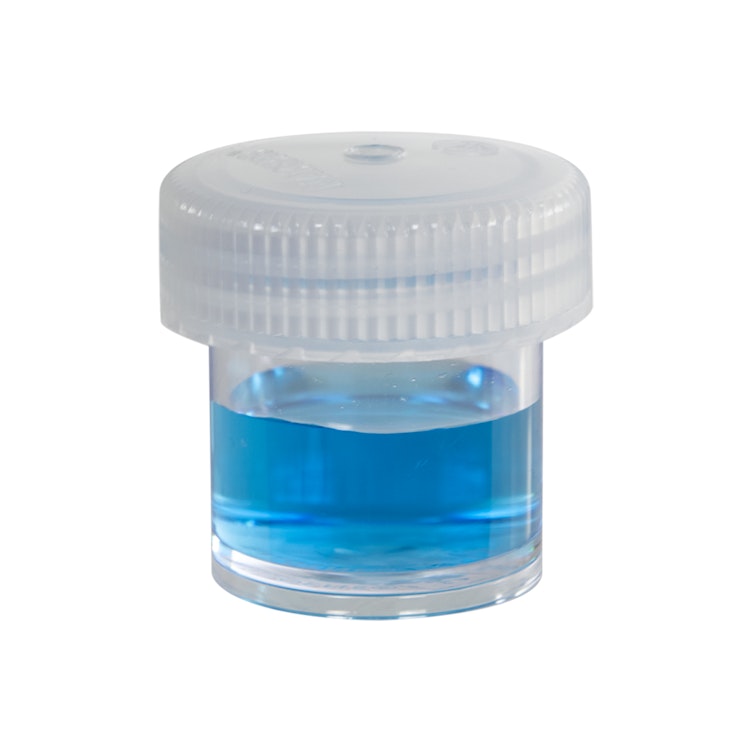1 oz./30mL Nalgene™ Clear Polycarbonate Wide Mouth Straight-Side Round Jar with 38mm Cap