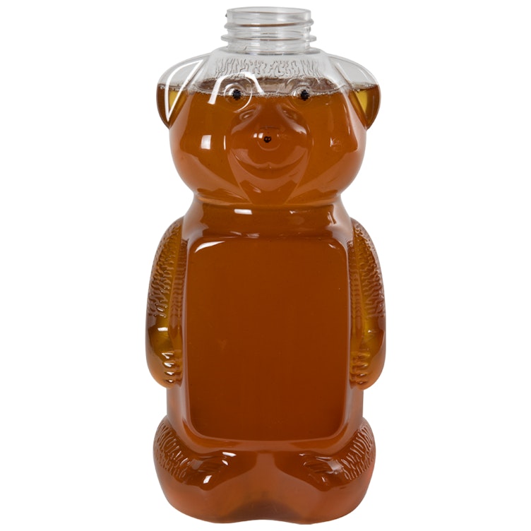 empty honey bear