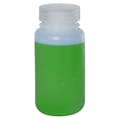 250mL HDPE Wide Mouth Bottle with 43/415 Polypropylene Cap