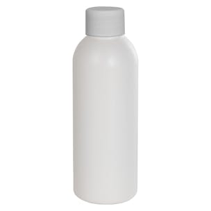HDPE Cosmo Bottles with Plain Caps