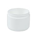 4 oz. White Polypropylene Double-Wall Dome Round Jar with 70/400 Neck (Cap Sold Separately)