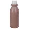 16 oz. Round HDPE Dairy Bottle with 38mm STT/ITT Neck (Cap Sold Separately)
