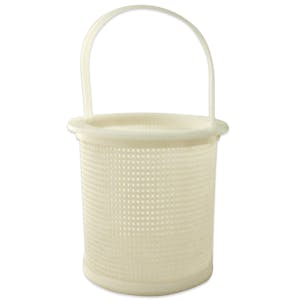 4-1/4" ID x 5" Hgt. Polyethylene Straining Basket