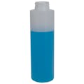 16 oz. Natural HDPE Wide Mouth Bottle with 38/400 Neck (Cap Sold Separately)